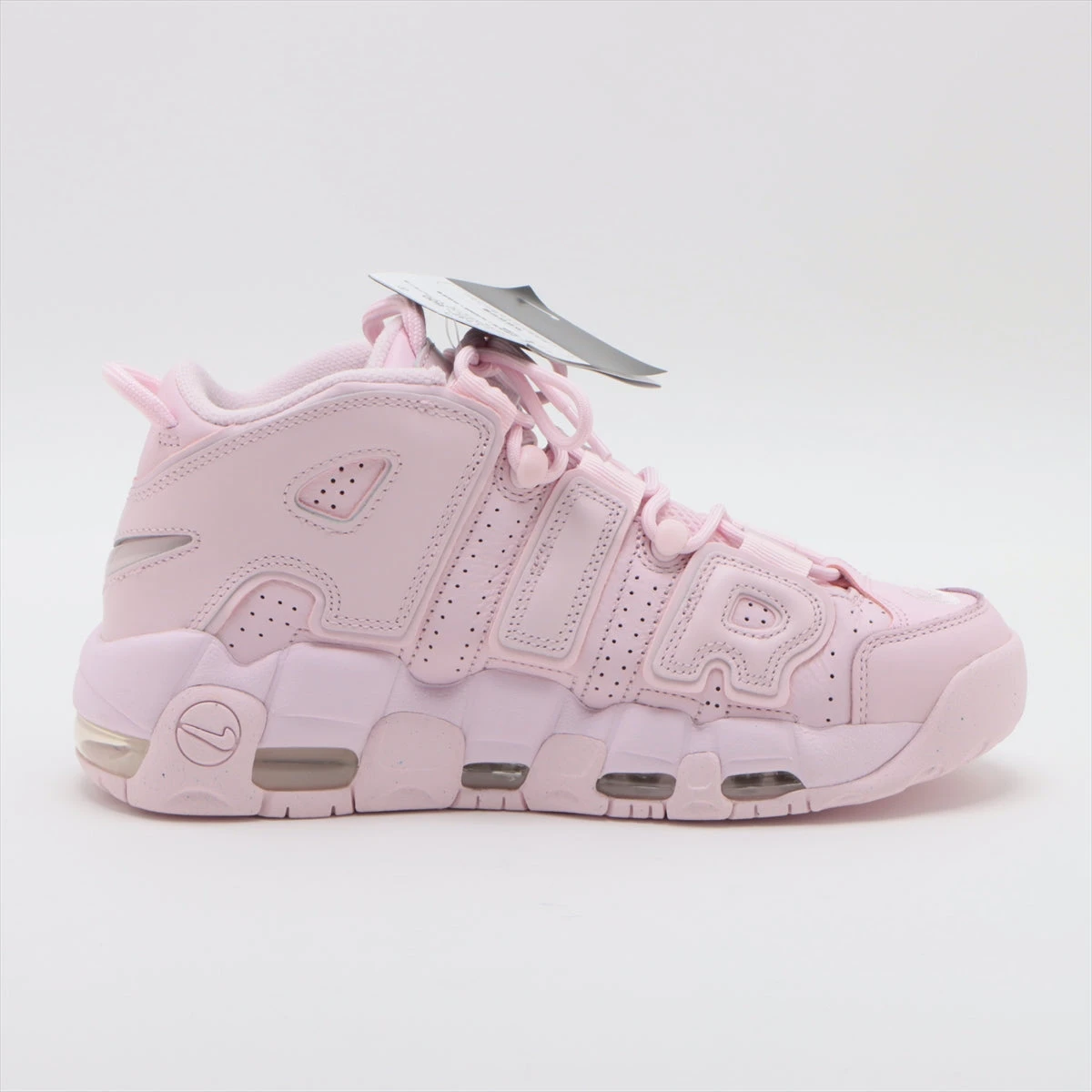 ナイキ AIR MORE UPTEMPO 24年 レザー×メッシュ スニーカー 25cm