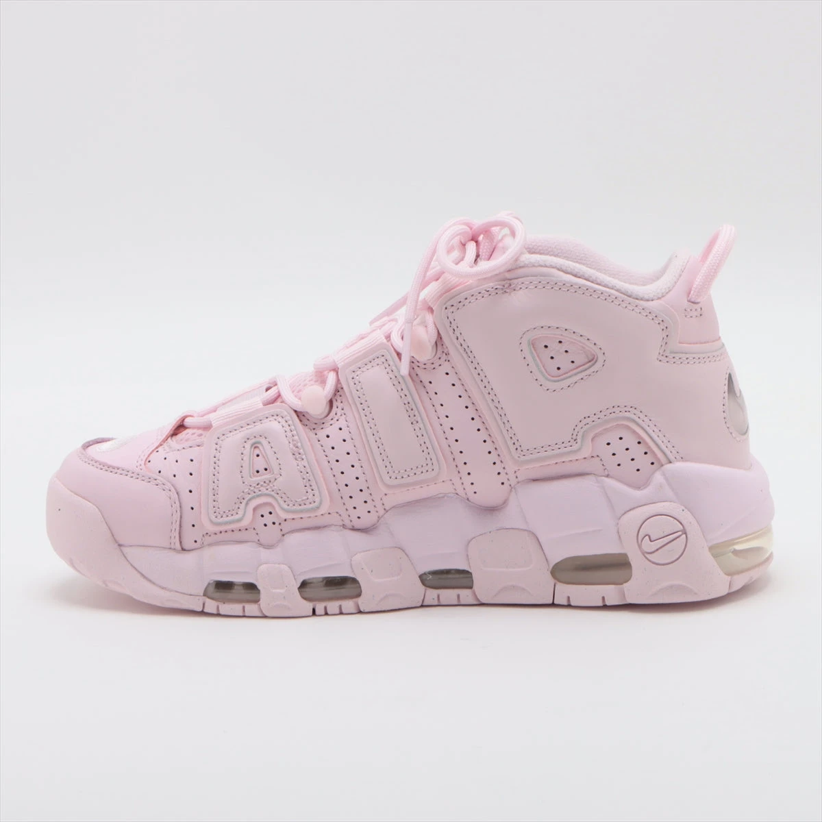 ナイキ AIR MORE UPTEMPO 24年 レザー×メッシュ スニーカー 25cm