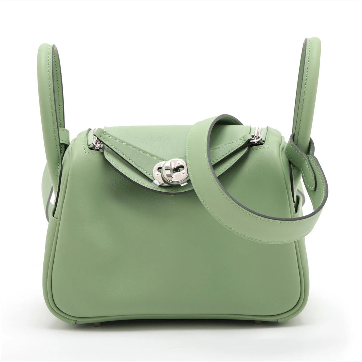 エルメス ミニリンディ スイフト ヴェールクリケット シルバー