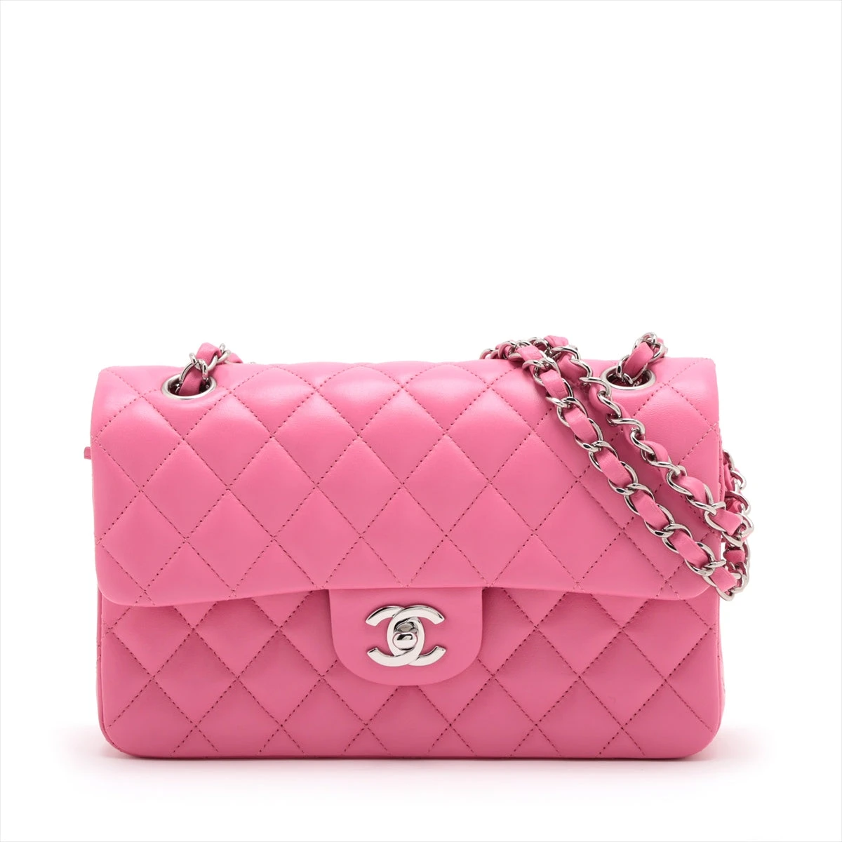 CHANEL シャネル チェーン バッグ用 シルバー×ピンク 楽天市場】CHANEL (シャネル) チェーンショルダー マトラッセ23