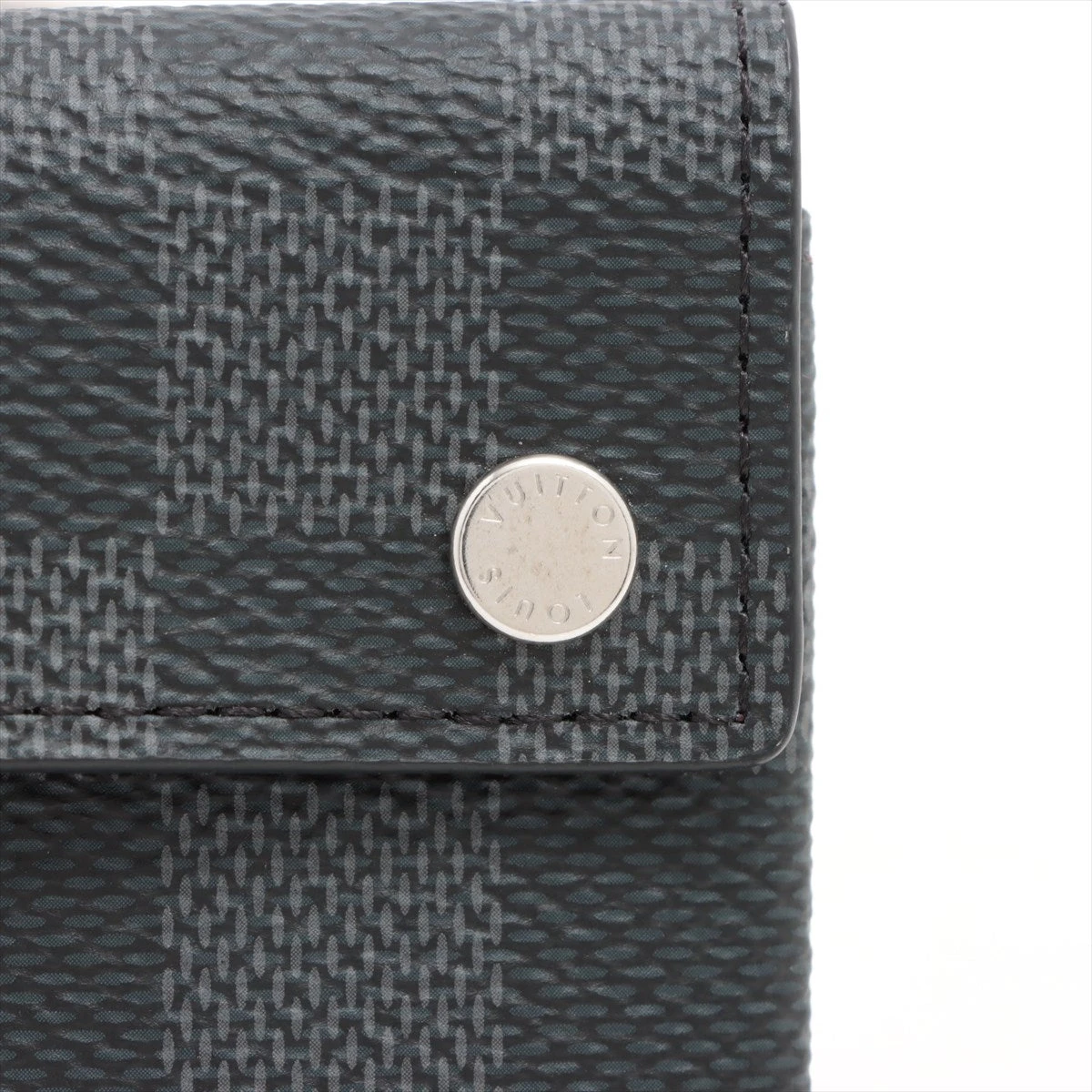 ダミエパターン ラウンド型ポーチ marushin-shichi_bb-3035