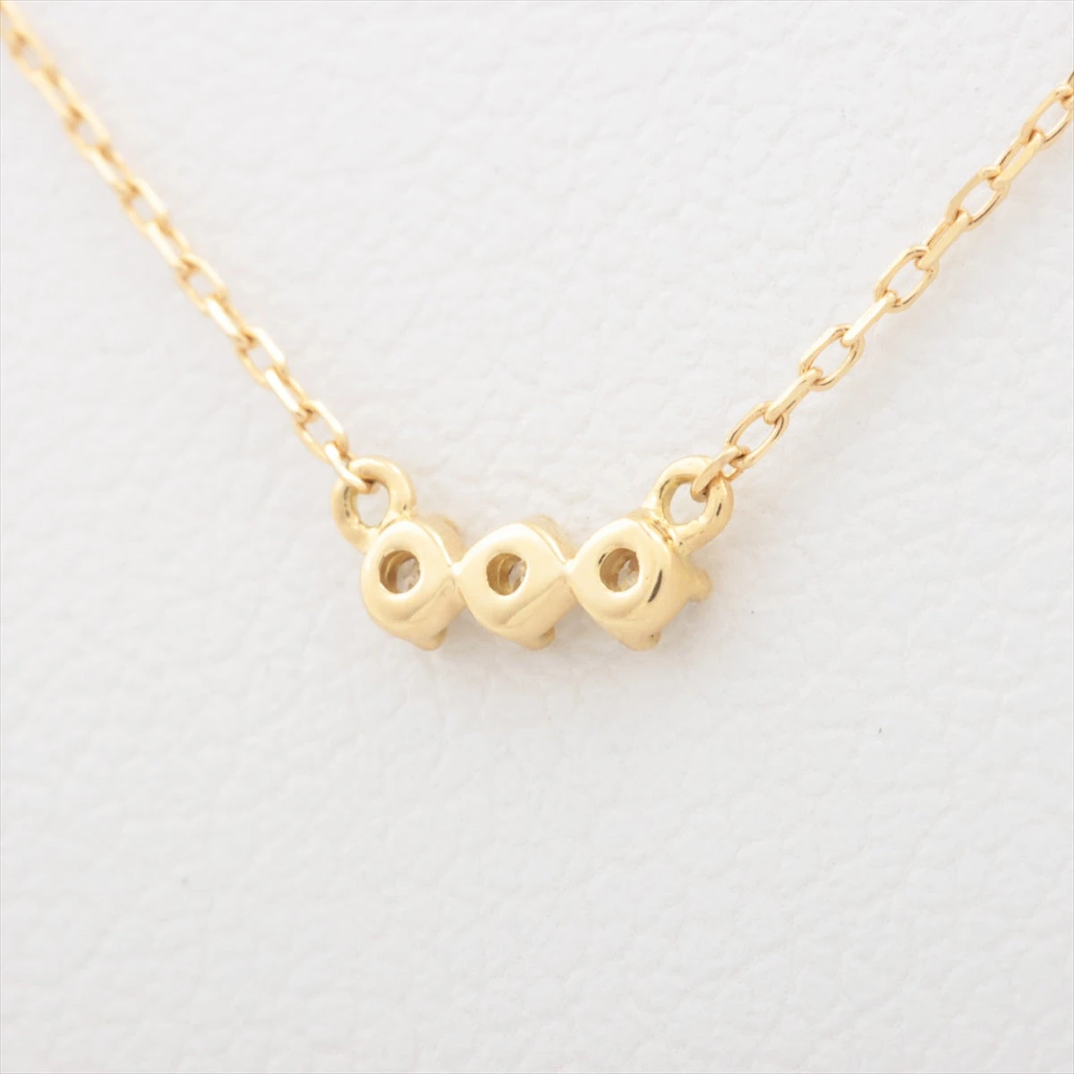 アーカー アミュレット ダイヤ ネックレス 750(YG) 0.7g 0.02 A2494875