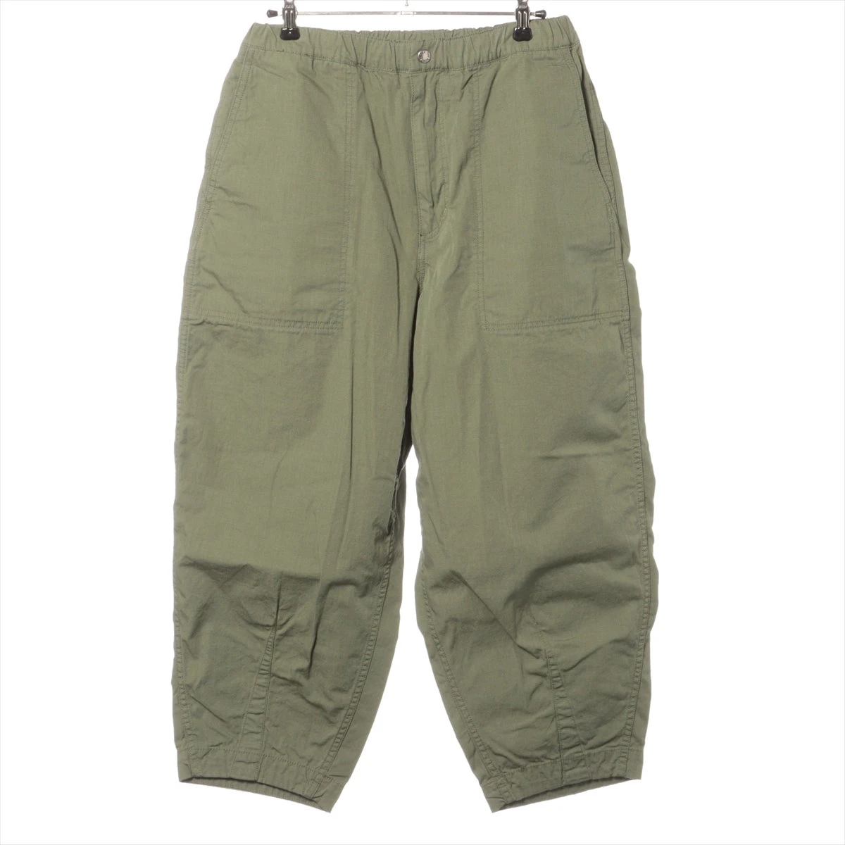 ノースフェイス コットン×ナイロン パンツ 30 メンズ カーキ