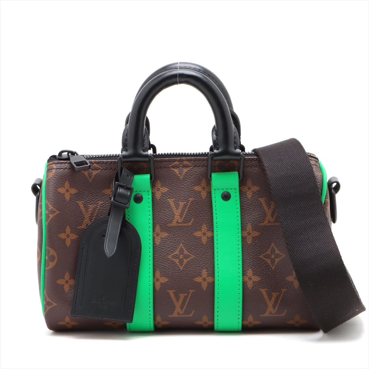 【美品】キーポル・バンドリエール55 モノグラム・マカサー　ルイヴィトン louis-vuitton-keepall-