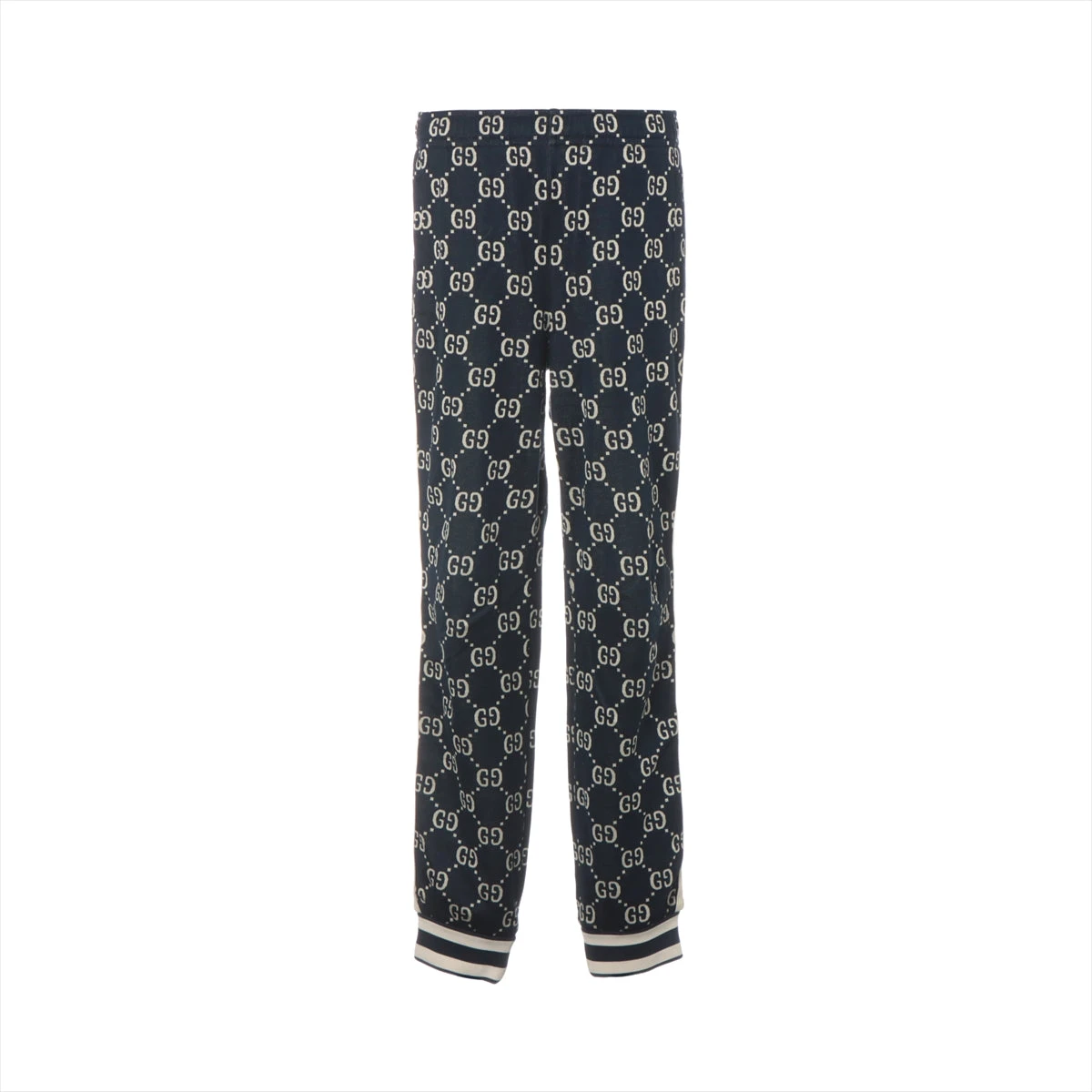 グッチ GGジャカード 18AW コットン×ポリエステル トラックパンツ XS 