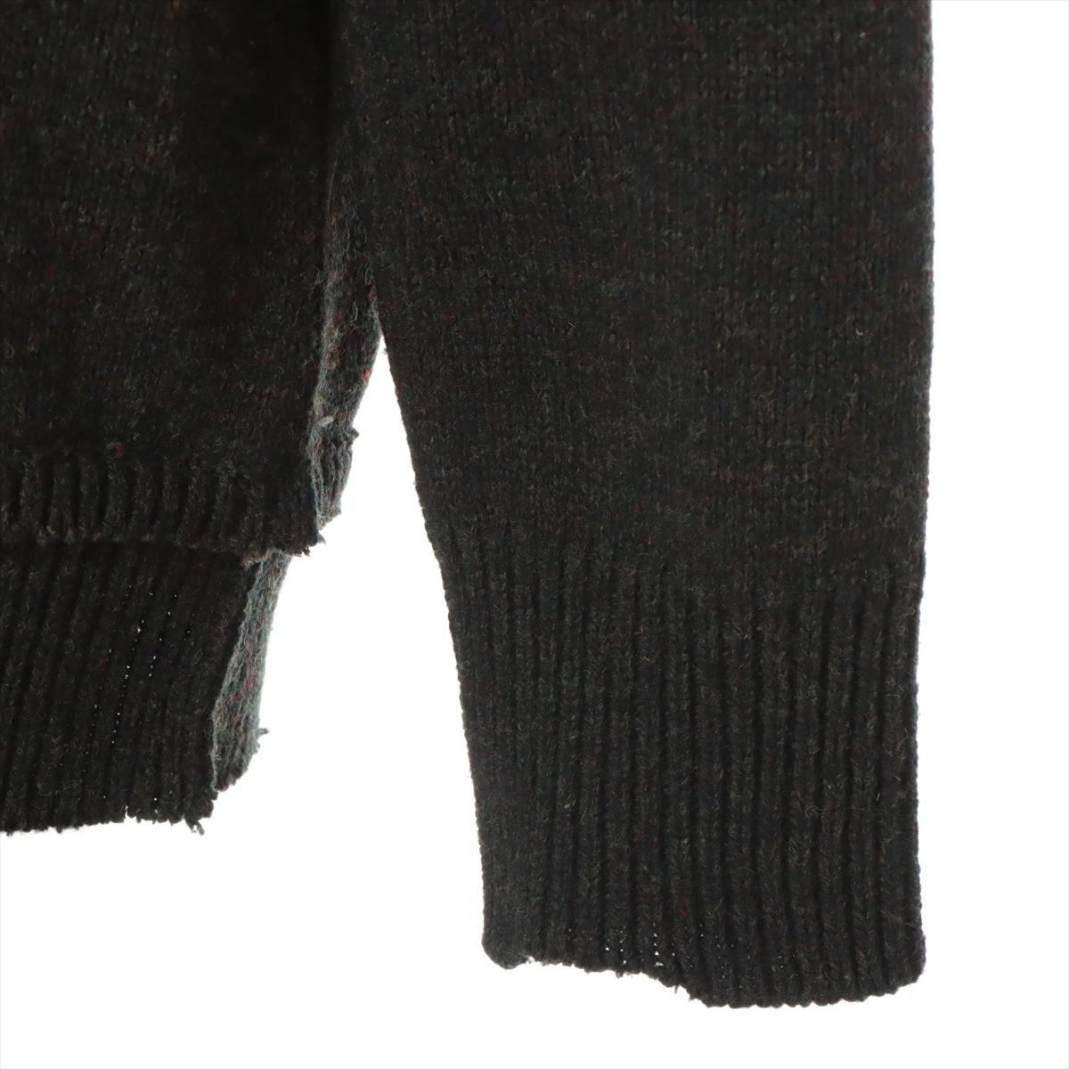 メゾンマルジェラ 22AW ウール×リネン カーディガン S ユニセックス