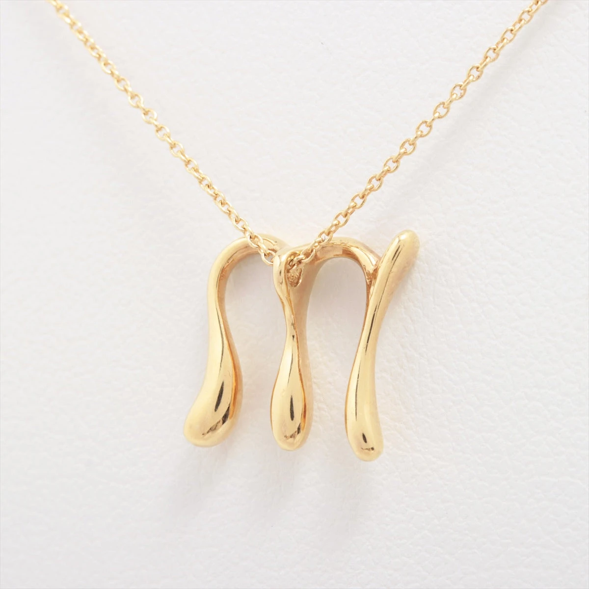 ヴィンテージ☆TIFFANY&Co.ティファニー　18KYG レターTネックレス ヴィンテージ☆TIFFANY&Co.ティファニー 18KYG レターTネックレス