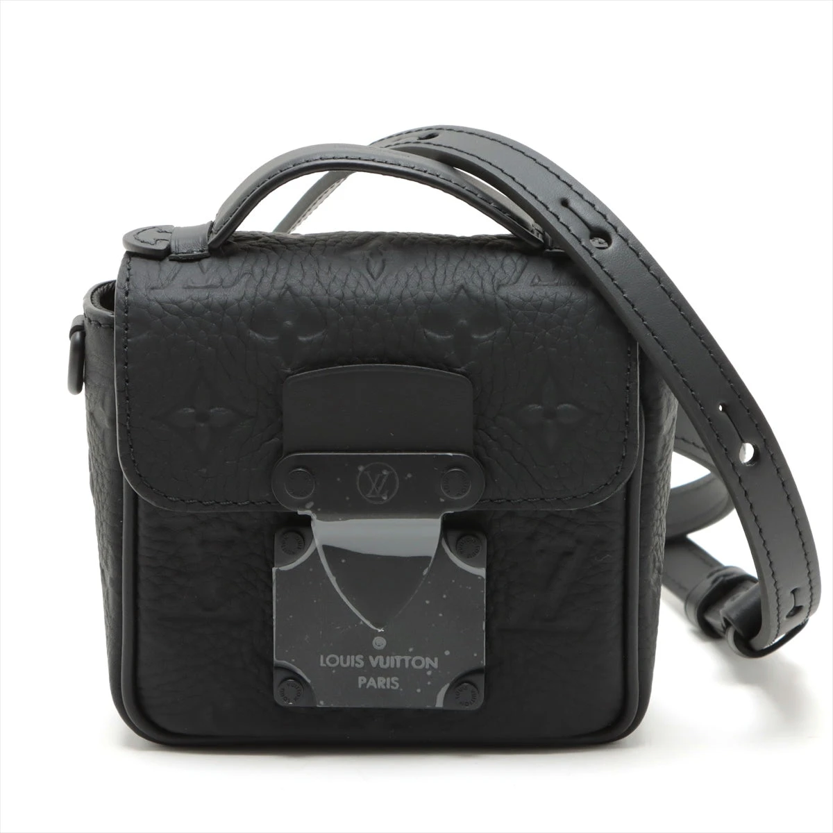 新作*LV*ピコSロックブラックモノグラムショルダーバッグ M83148 Pico S-Lock Taurillon Monogram - Discontinued Product M83148