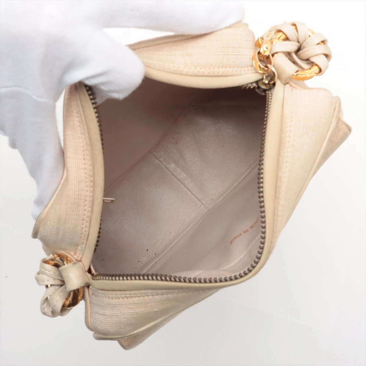 美品 正規品 CHANEL フリンジ ショルダーバック ベージュ｜Yahoo
