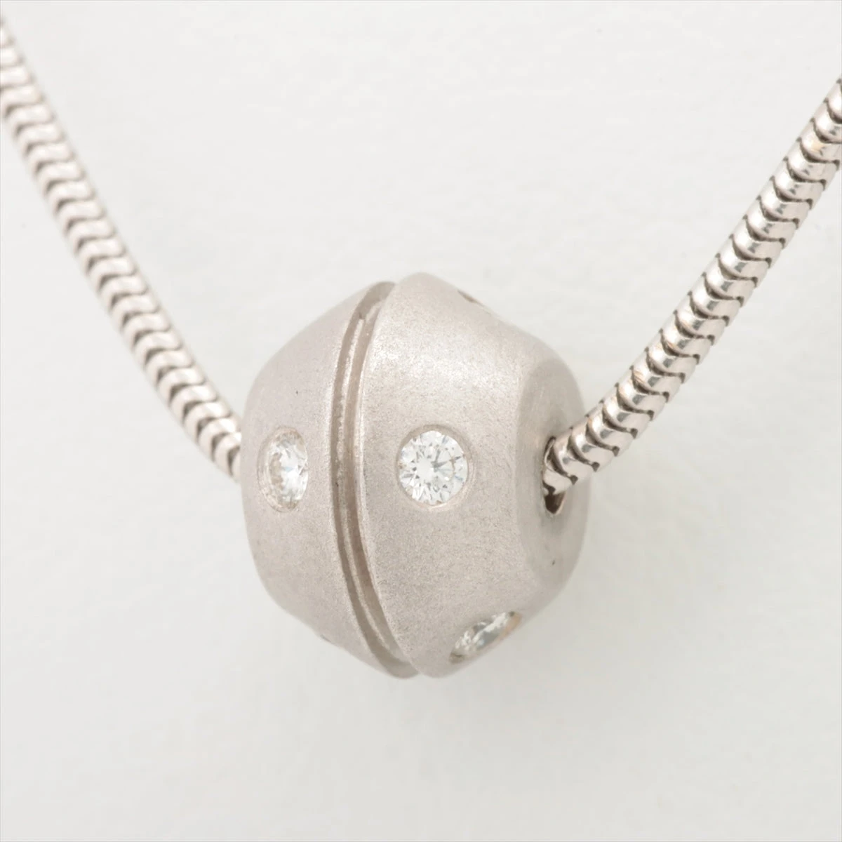 ティファニー ストリーメリカ ダイヤ ネックレス 750(WG) 6.2g