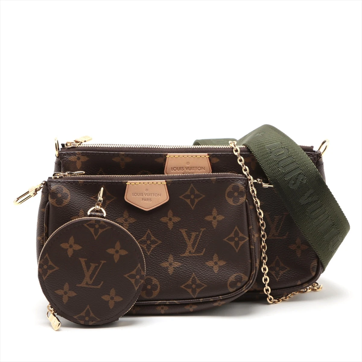 ヴィトン モノグラム ミュルティポシェットアクセソワール M44813 RFID