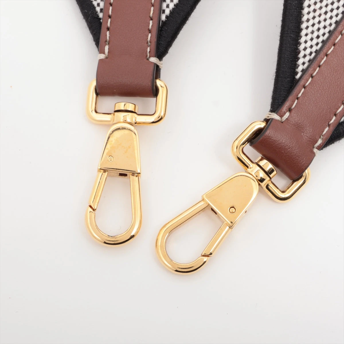 プラダ やわらぐ ショルダーストラップ グレー シルバー金具 中古