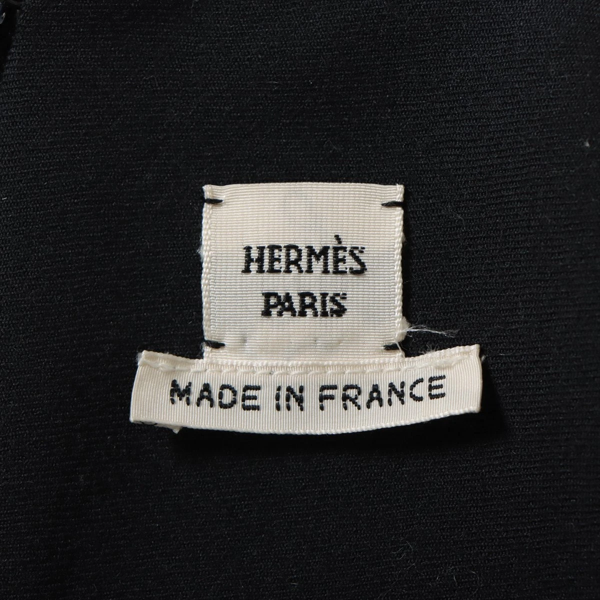 エルメス ウール×シルク ノースリーブワンピース 40 レディース