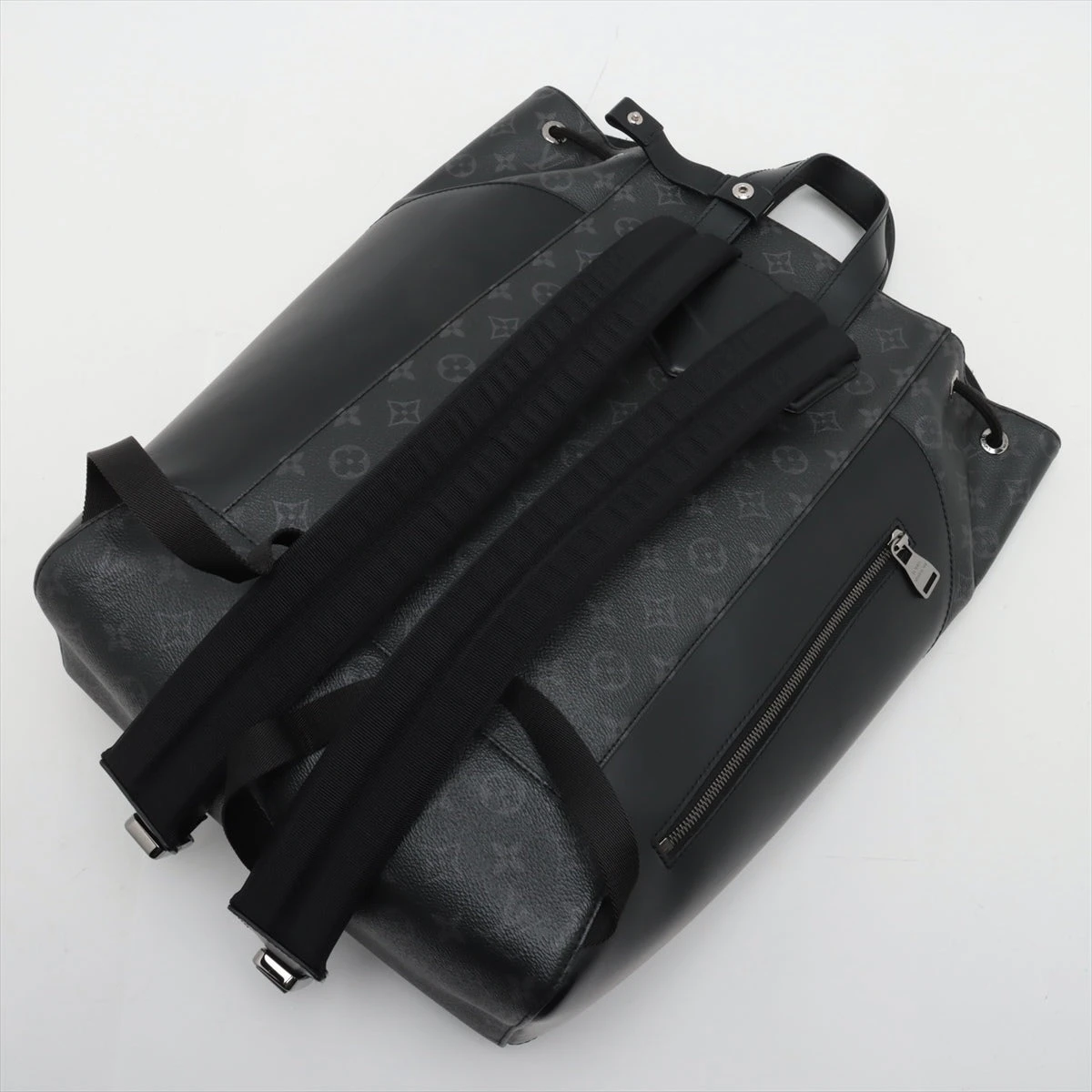 ヴィトン M40527 モノグラムエクリプス バックパック エクスプローラー ルイヴィトンエクスプローラー 43019 黒/グレー メンズ モノグラム