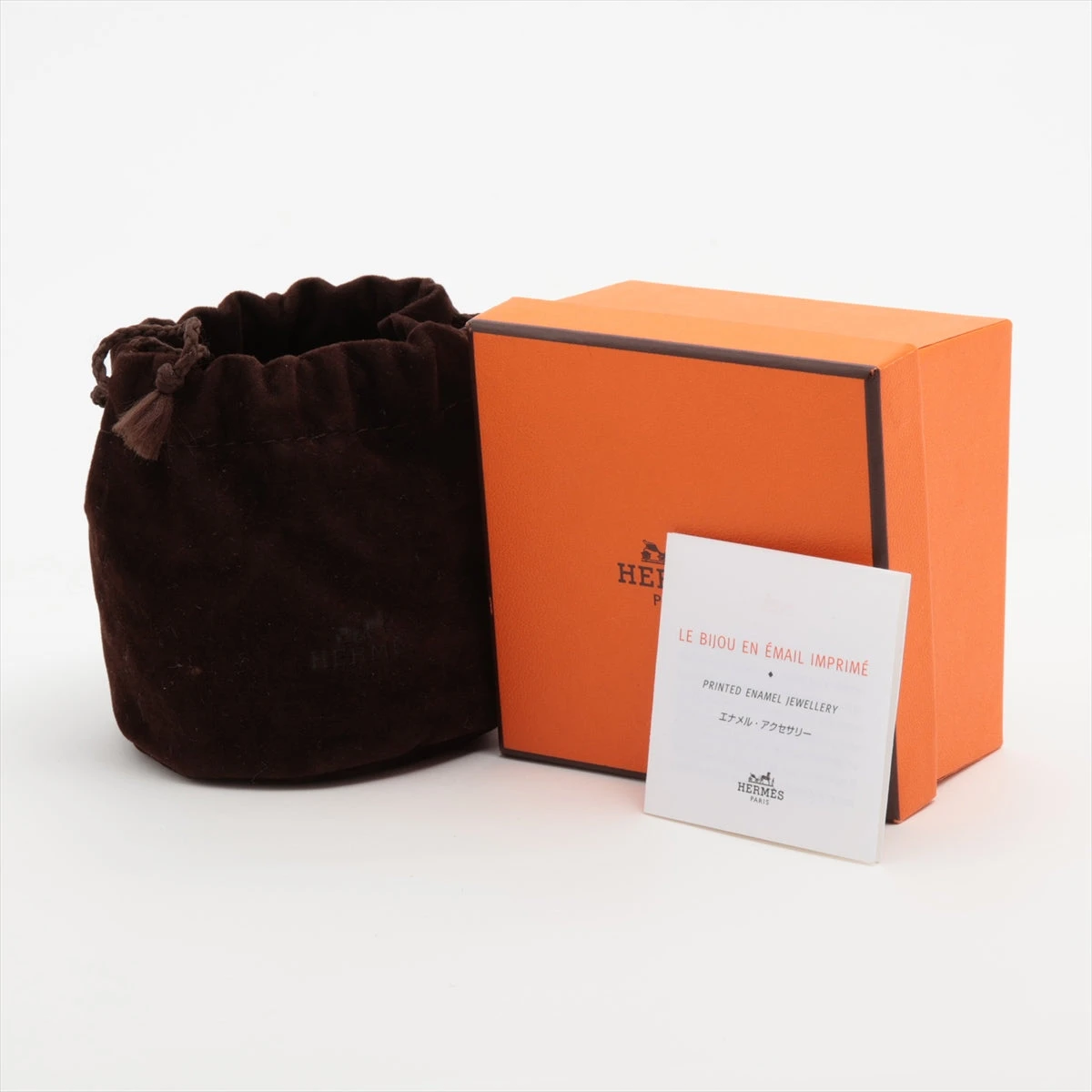 HERMES エナメルバングル レッド エルメス エマイユTGM バングル エナメル×メタル レッド