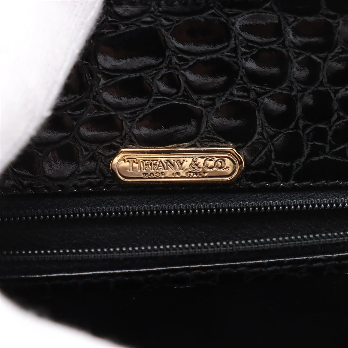 黒 クロコダイル チェーンショルダーバッグ CHANEL シャネル ダブルフラップ チェーンショルダー