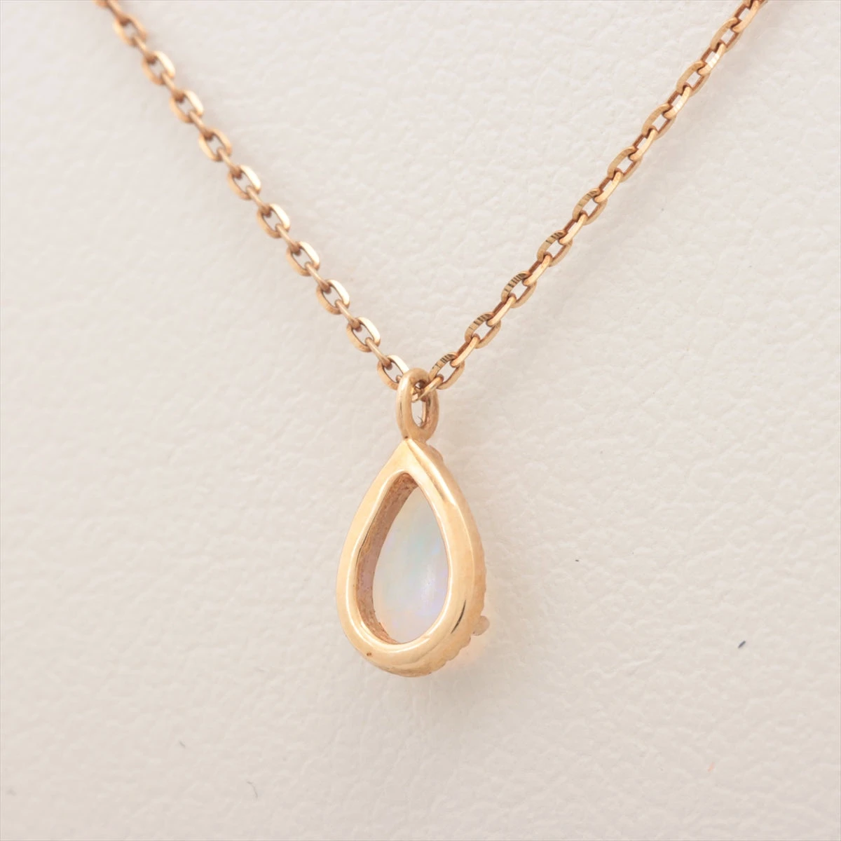 アガット オパール ネックレス K10(YG) 0.7g A2772093｜中古ブランド品