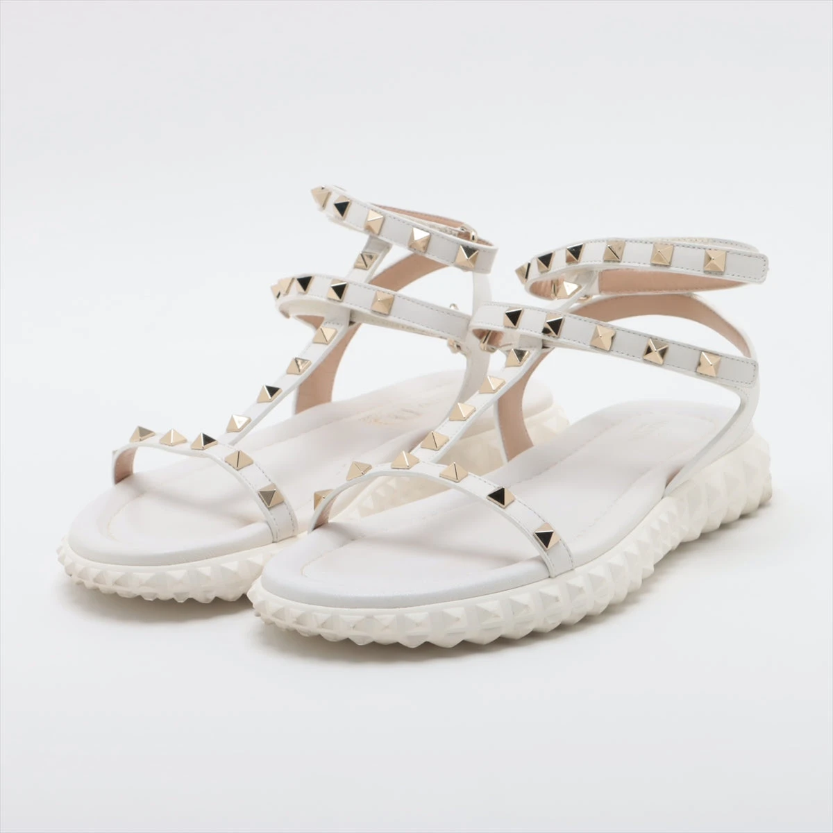 バレンチノガラバーニ サンダル 37 1/2 -（valentino garavani - 5c21  