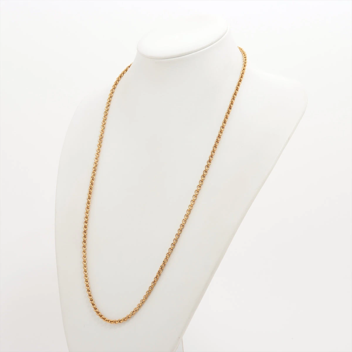 ポメラート ネックレスチェーン 750(YG×WG) 49.4g A2776194｜中古