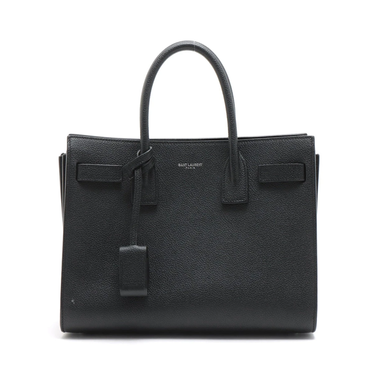 美品　サンローラン　パリ　レザー　2way ハンドバッグ　ブラック サンローランパリ レザー 2WAYハンドバッグ ブラック A2169993