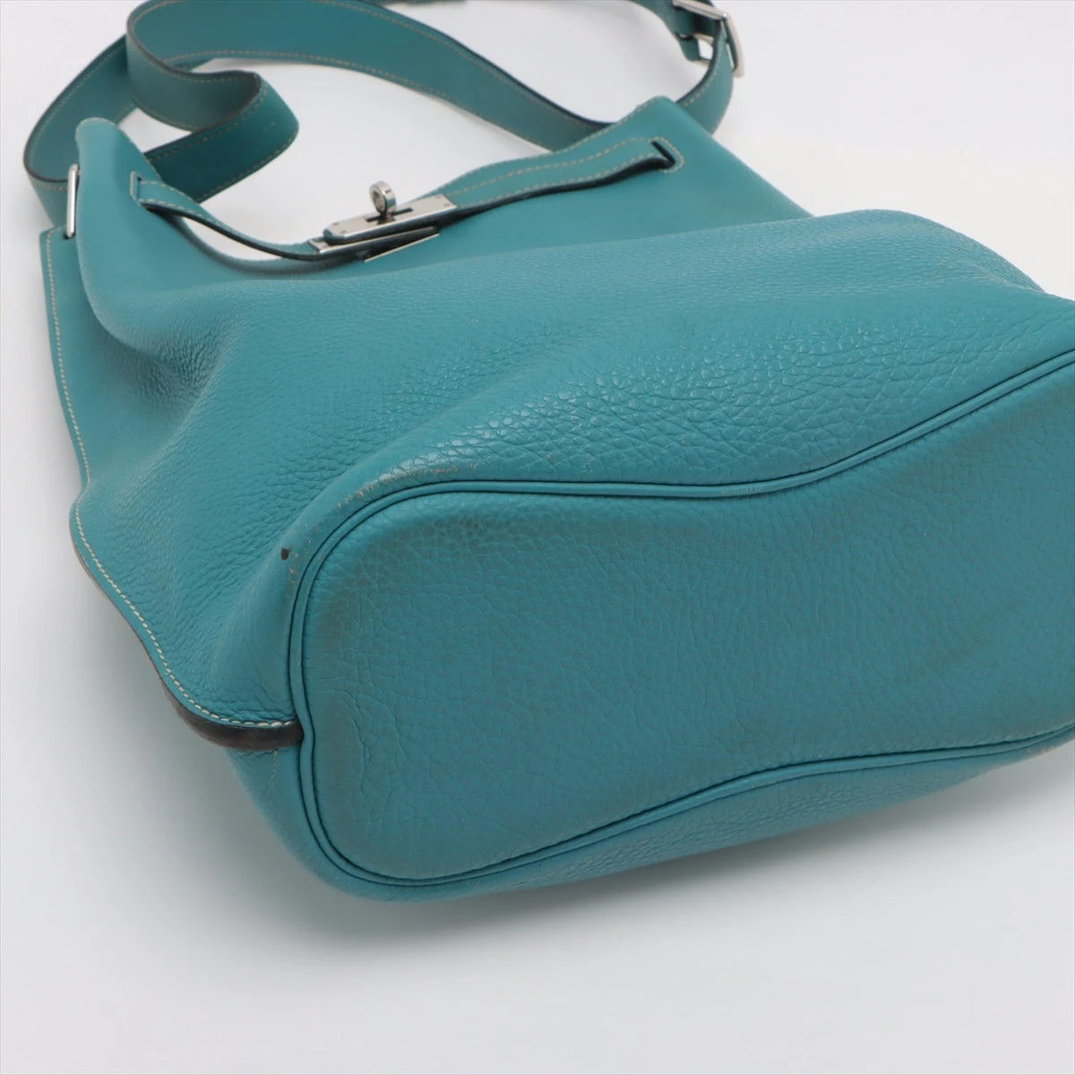 エルメス ソーケリー26 トゴ ブルージーン シルバー金具 □L:2008年 