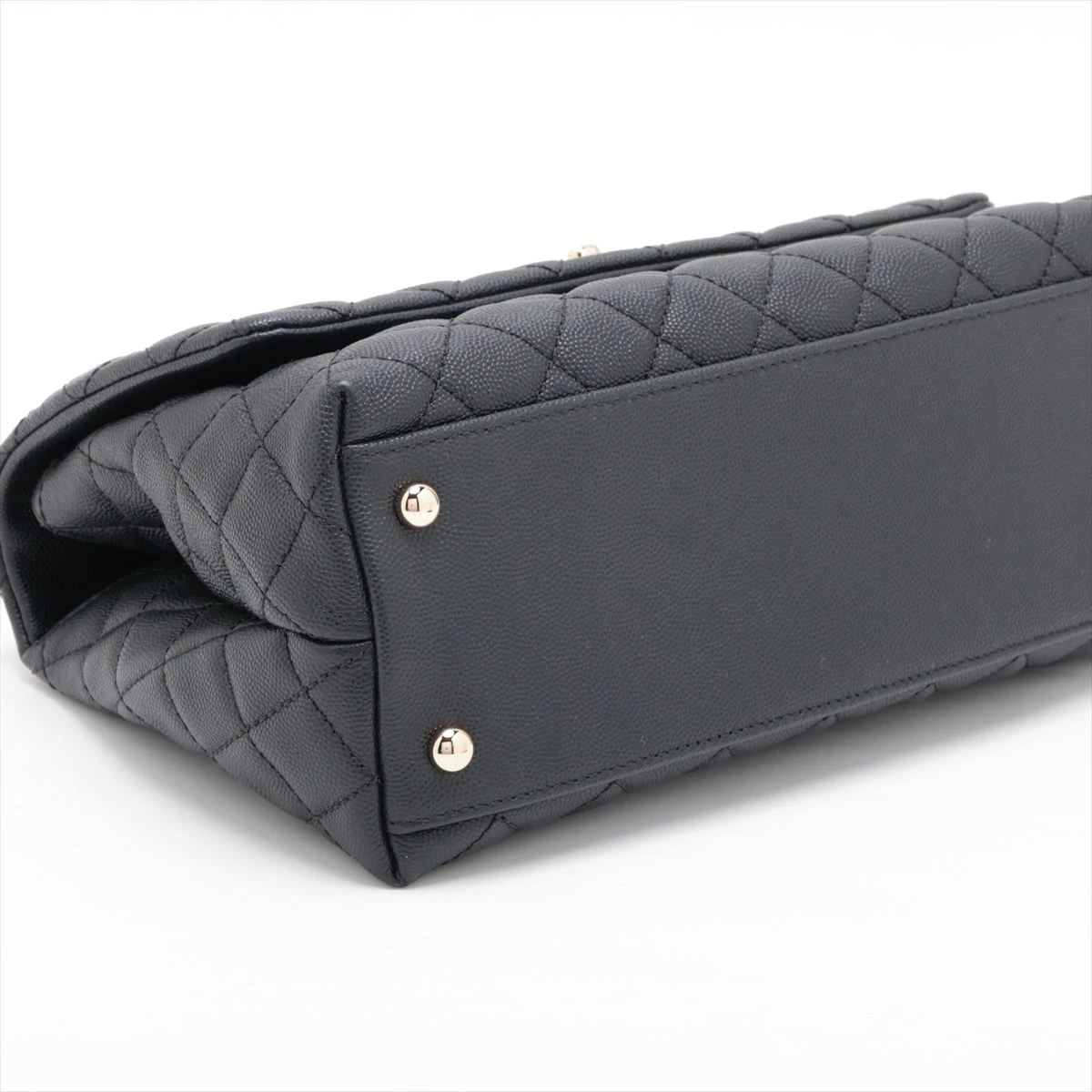 シャネル ココハンドル29 S キャビアスキン 2WAYショルダーバッグ