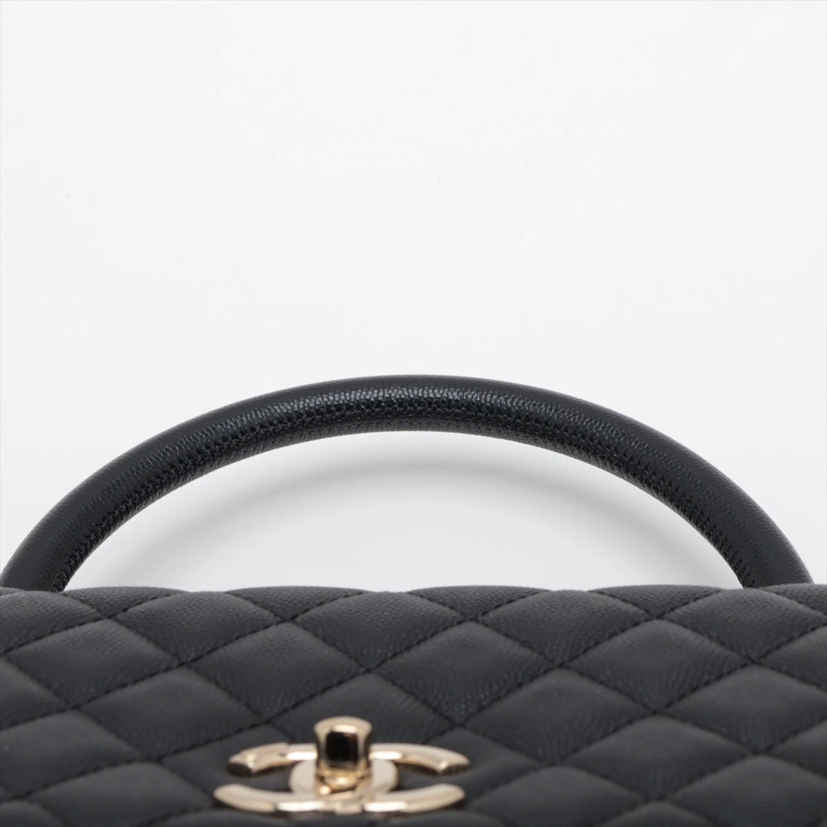 シャネル ココハンドル29 S キャビアスキン 2WAYショルダーバッグ