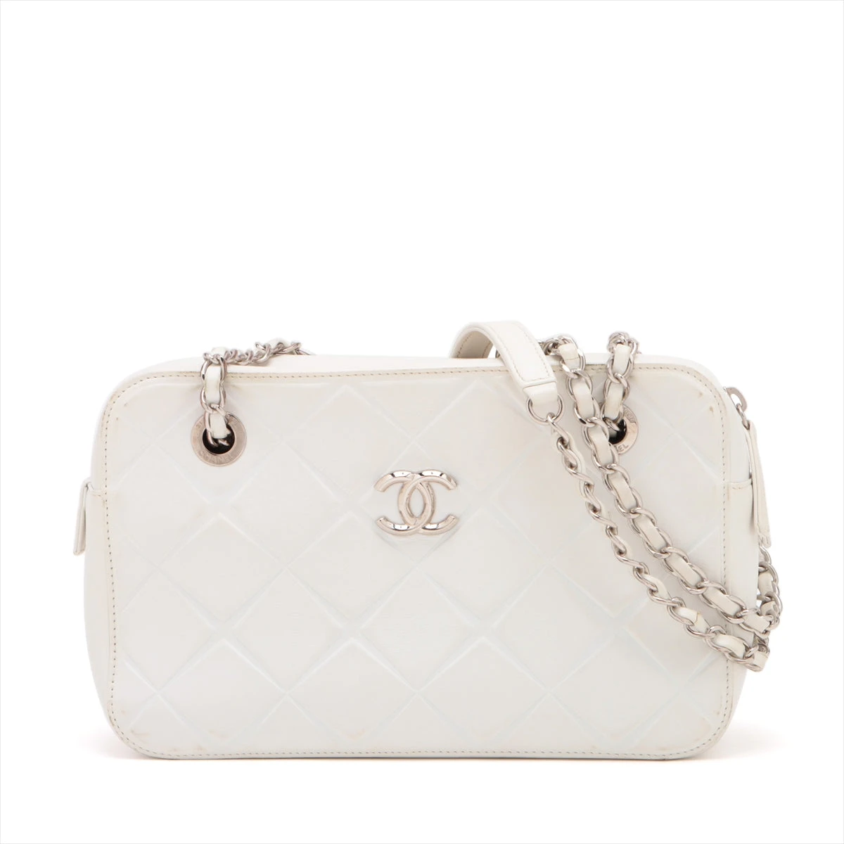 CHANEL ホワイト レザー チェーン ハンドバッグ 楽天市場】シャネル バッグ レディース シャネル19 ラージ