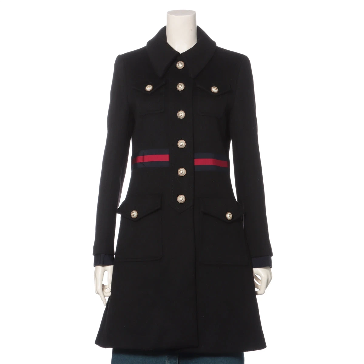 SALE！GUCCI☆パールボタンのトレンチコート SALE！GUCCI☆パールボタンのトレンチコート 【公式通販】