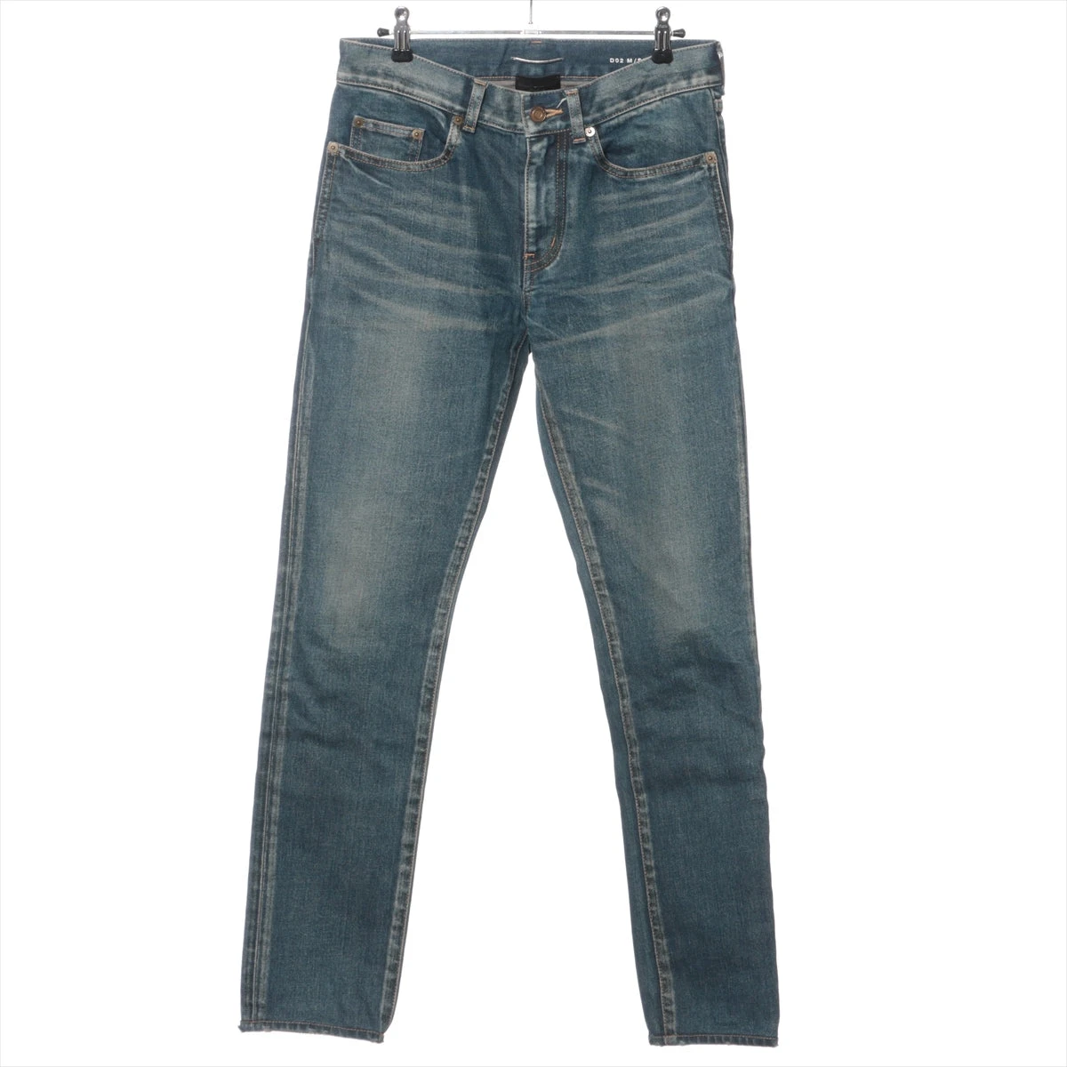サンローランパリ 21年 コットン×ポリウレタン デニムパンツ 28 メンズ 