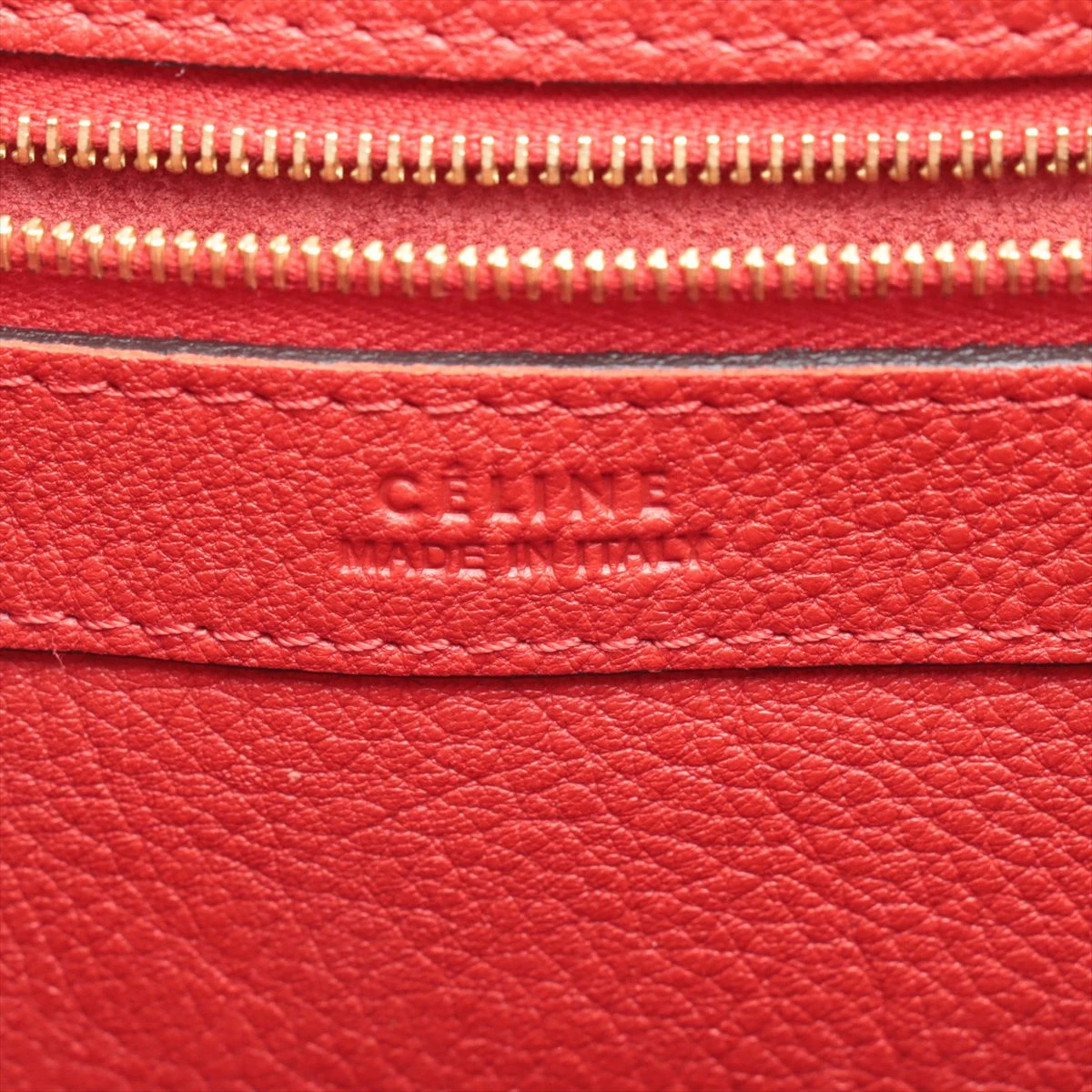 美品 セリーヌ カバ ファントム レザー トートバッグ ポーチ付 レッド 美品CELINE カバファントム レッド カバス トートバッグ - メルカリ