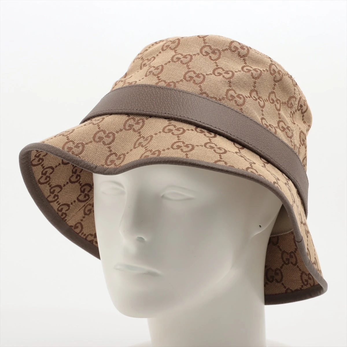 グッチ GUCCI 576587 4HG62 GGキャンバス Lサイズハット グッチ GUCCI 576587 4HG62 GGキャンバス Lサイズハット