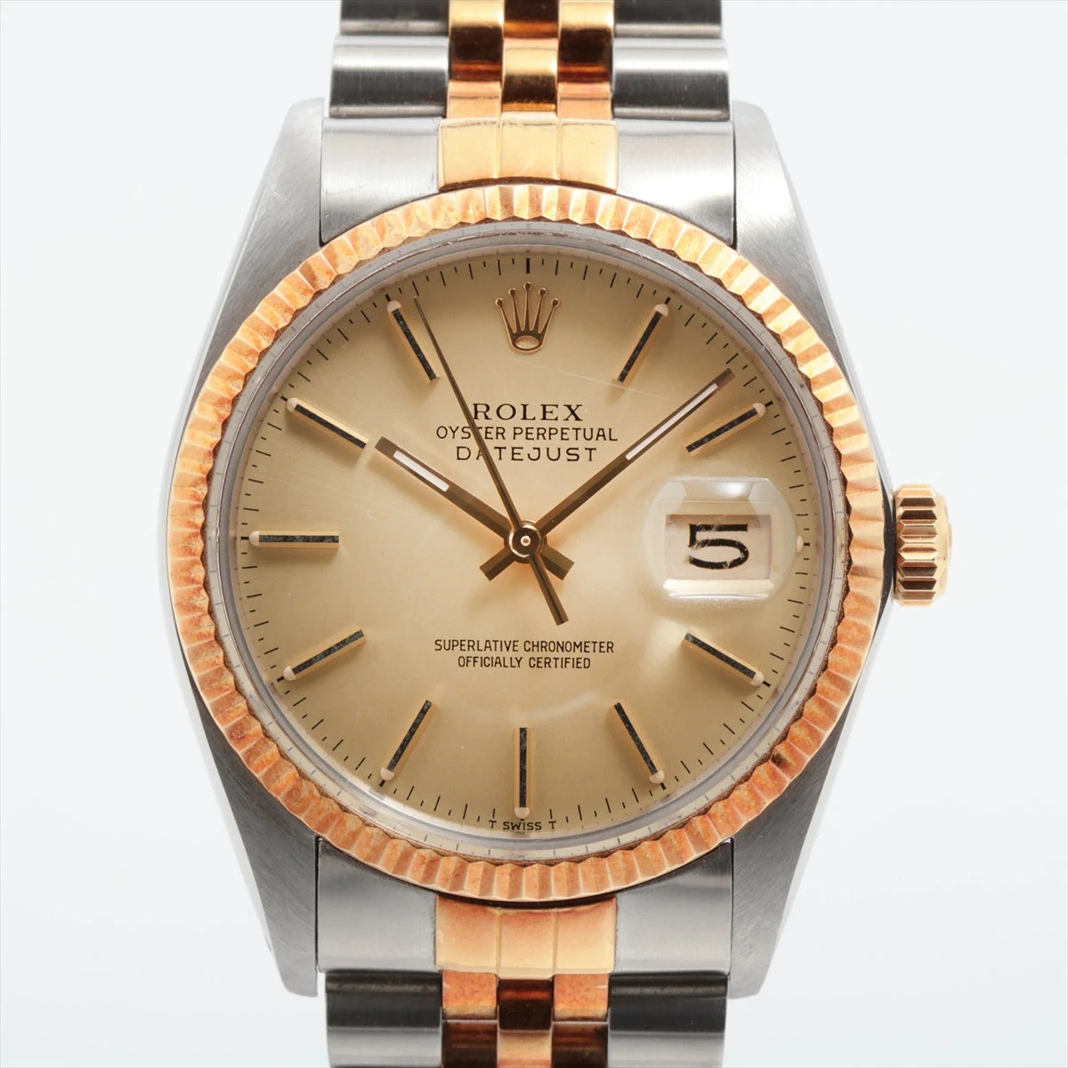 ケース◎裏蓋シール残り！85年製 DATEJUST Ref.16013