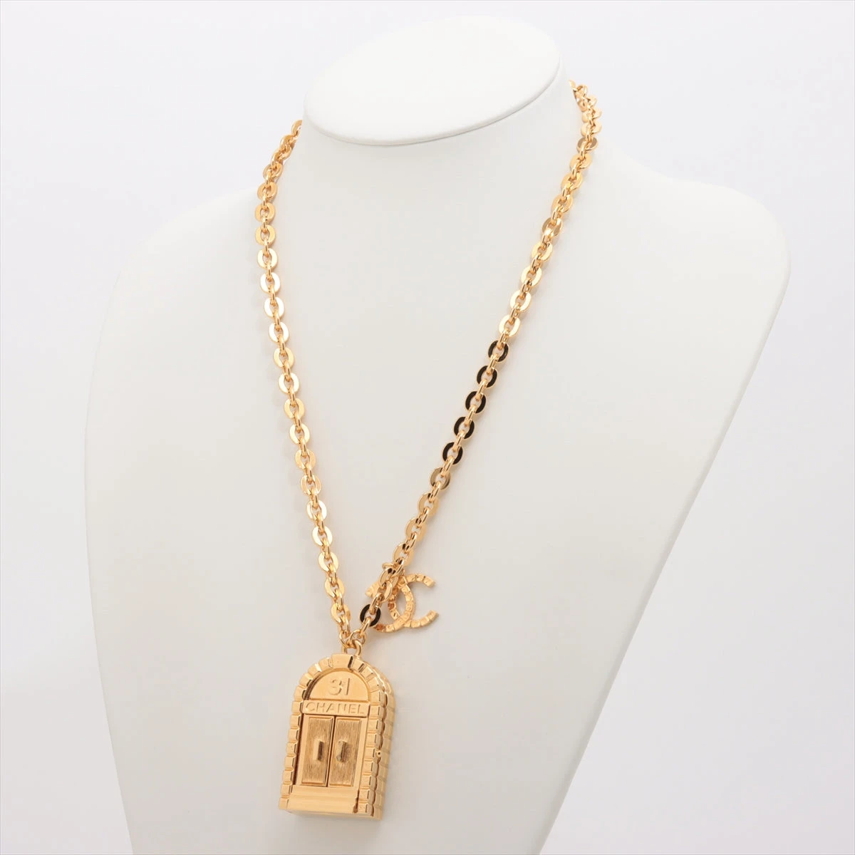 シャネル 31 RUE CAMBON B22A ネックレス GP ゴールド A2784992｜中古 