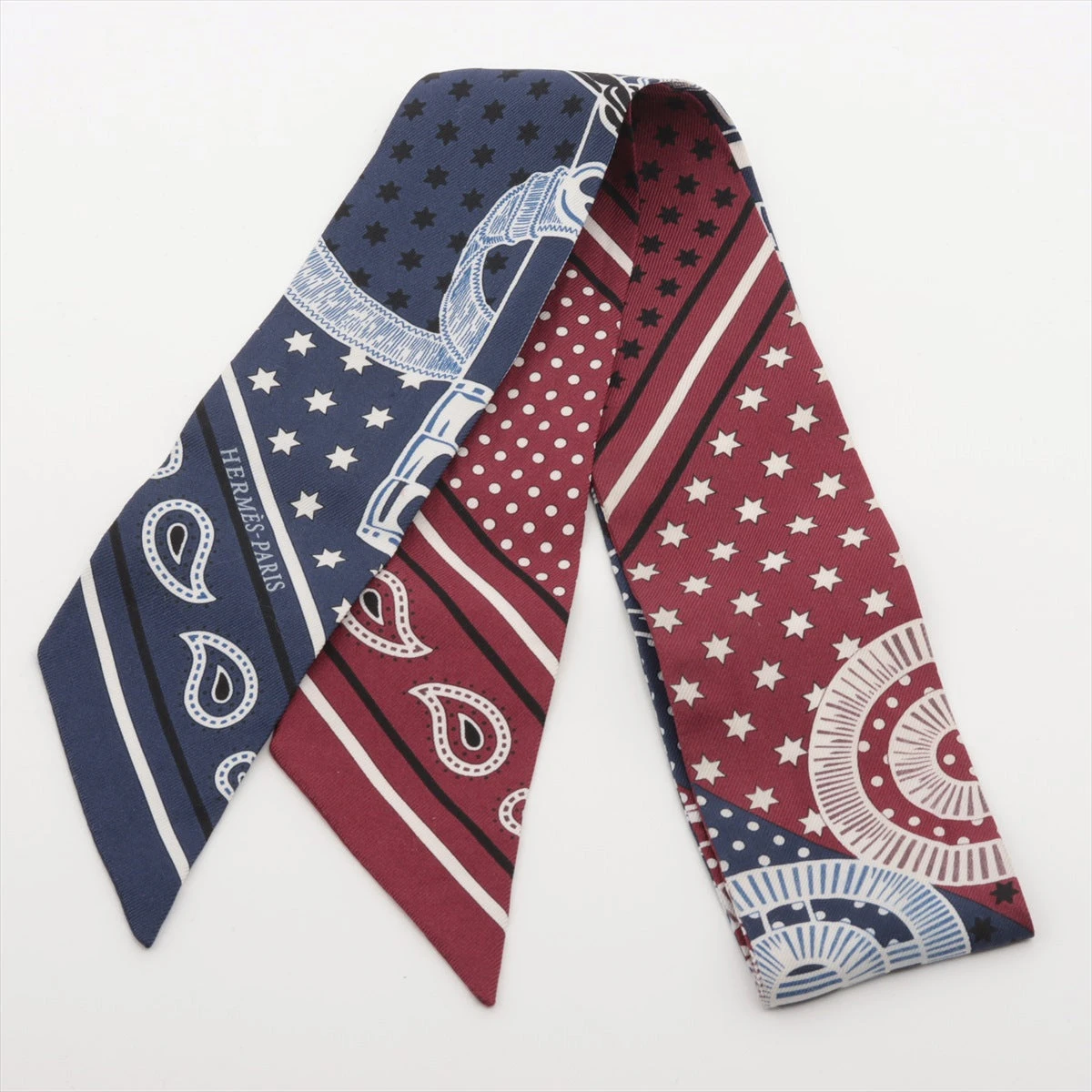 HERMES - HERMES エルメス Eperon d'Or Bandana エプロン ドール