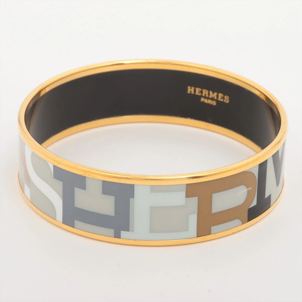 エルメス エマイユGM バングル GP ゴールド A2779776｜中古ブランド品  