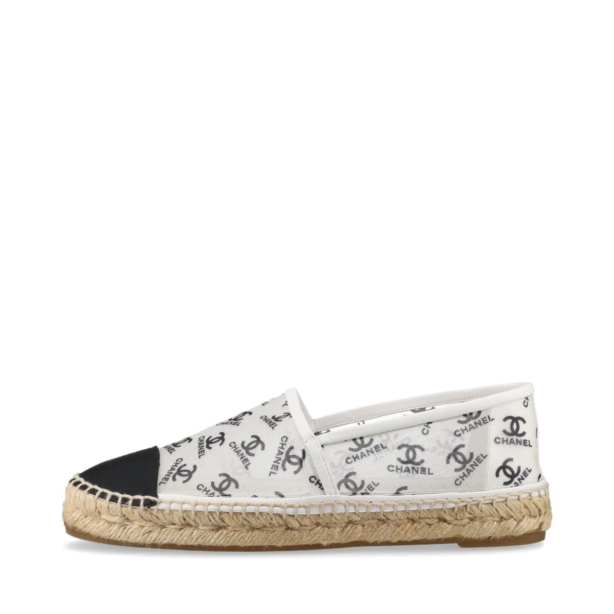 Chanel エスパドリーユ　ホワイト　ココマーク　総柄 Chanel エスパドリーユ ホワイト ココマーク 総柄 【公式通販】