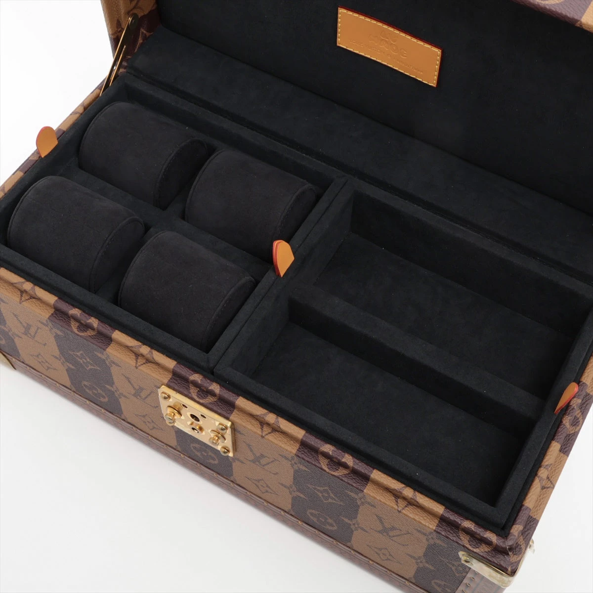 ヴィトン×NIGO コフレ アクセソワ―ル PVC ジュエリーケース ブラウン