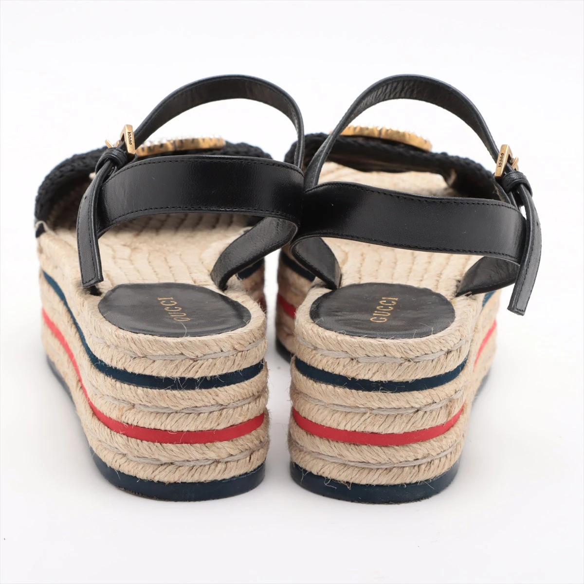 GUCCI / グッチ | GG マーモント レザー エスパドリーユ