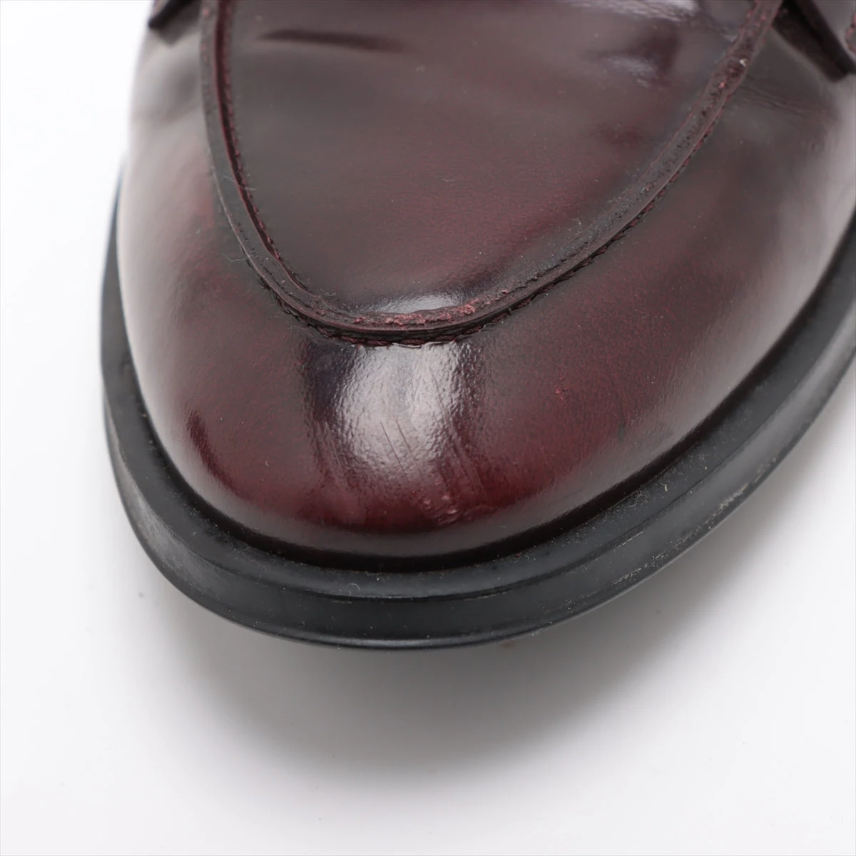 未使用　トッズ　ローファー【37】 未使用】TOD'S トッズ 厚底 ローファー ブラック 37.5