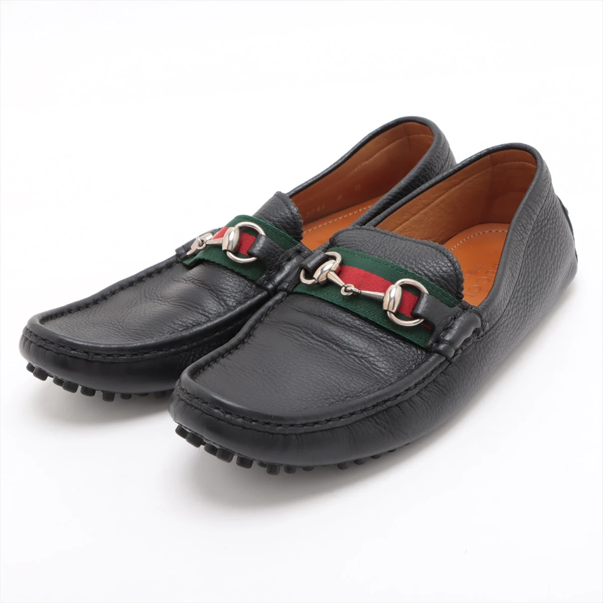 GUCCI グッチ ホースビット レザー ローファー ドライビング