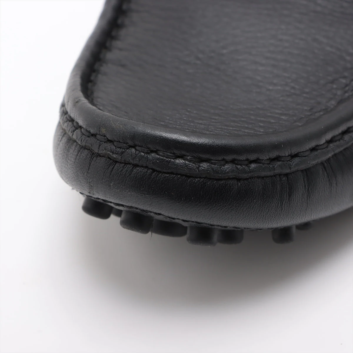 グッチ ホースビット レザー ドライビングシューズ 8 メンズ