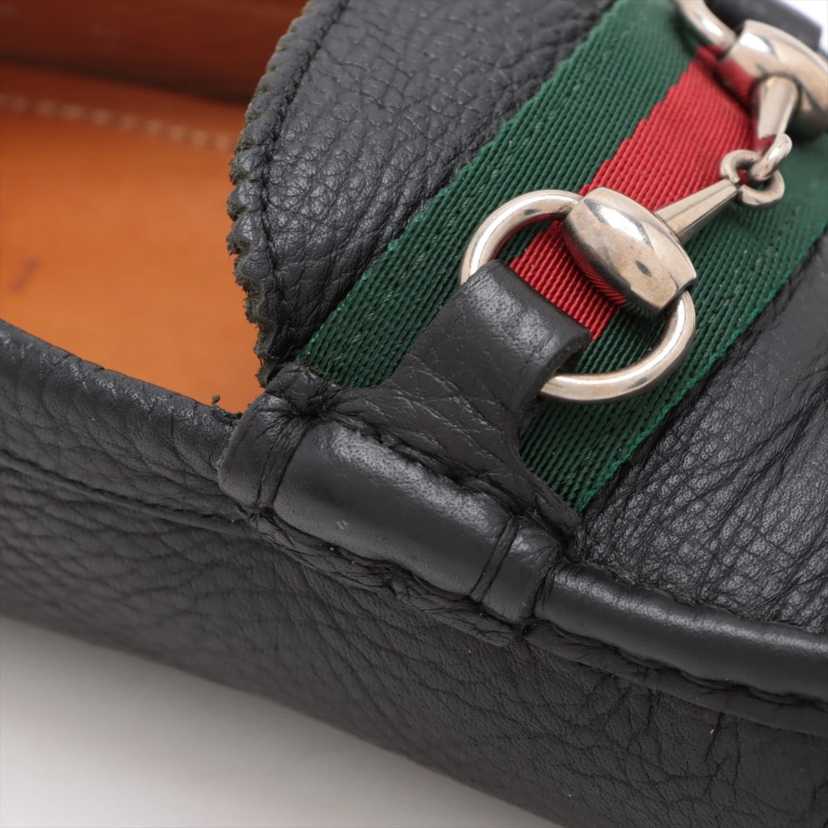 GUCCI ホースビット ドライビングシューズ シェリーライン ブラック 35 GUCCI - ☆未使用 グッチ シェリーライン レザー ビット