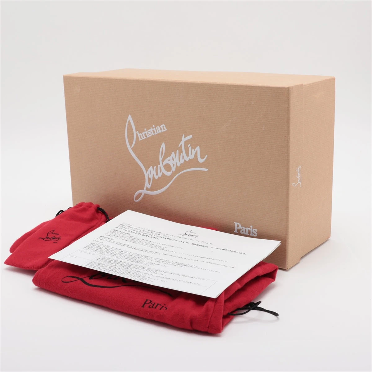 クリスチャンルブタン スエード レザーシューズ 44 メンズ