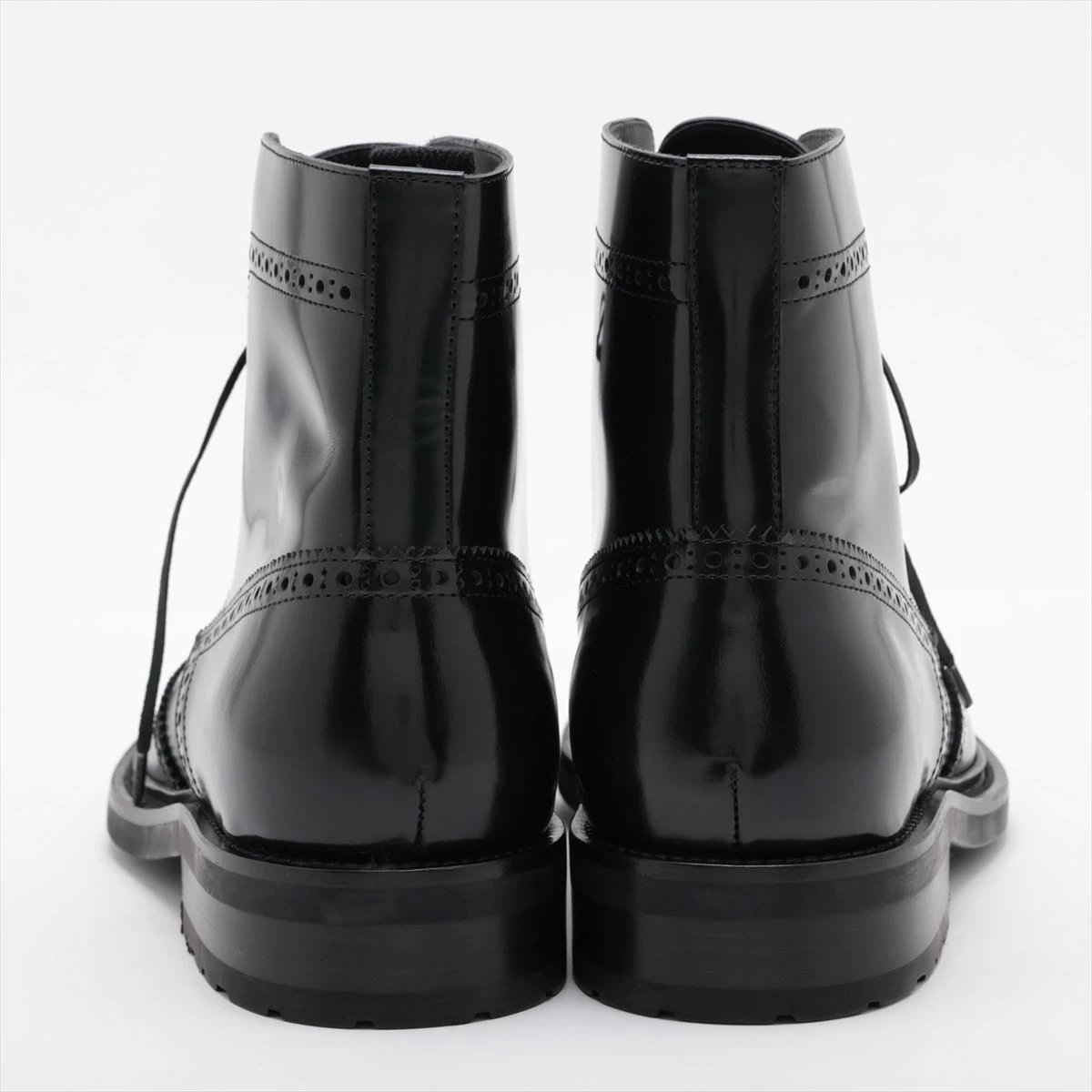 サンローランパリ レザー ショートブーツ 44 メンズ ブラック 584727