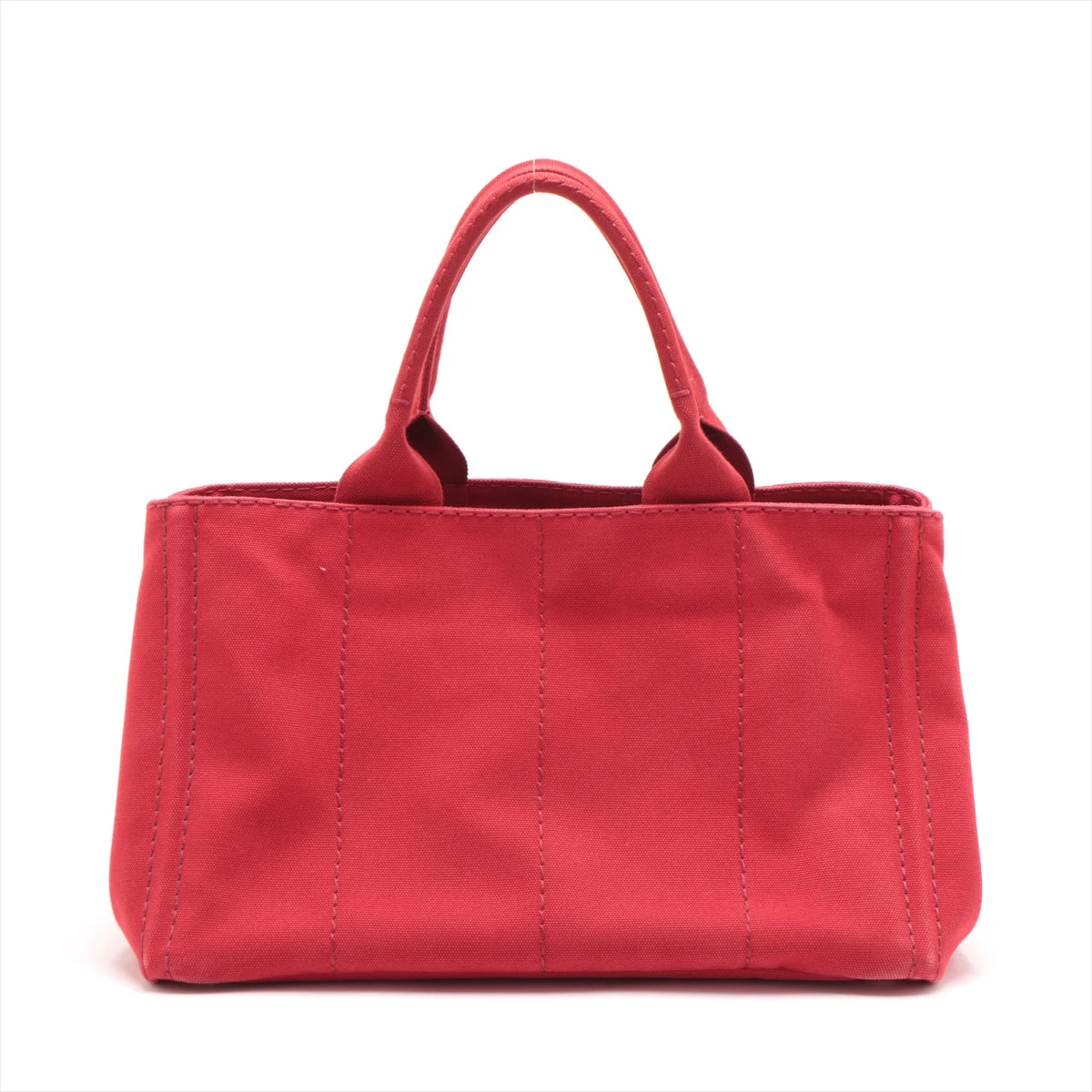 プラダ ベージュと赤 トートバッグ プラダ ベージュと赤 トートバッグ （ベージュ系 PRADA(プラダ