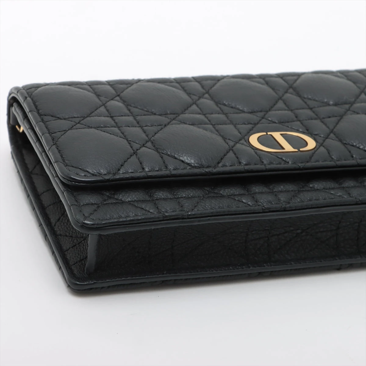 Dior ディオール Caro チェーンウォレット バッグ ブラック 楽天市場】【超美品】 ディオール チェーンショルダーウォレット