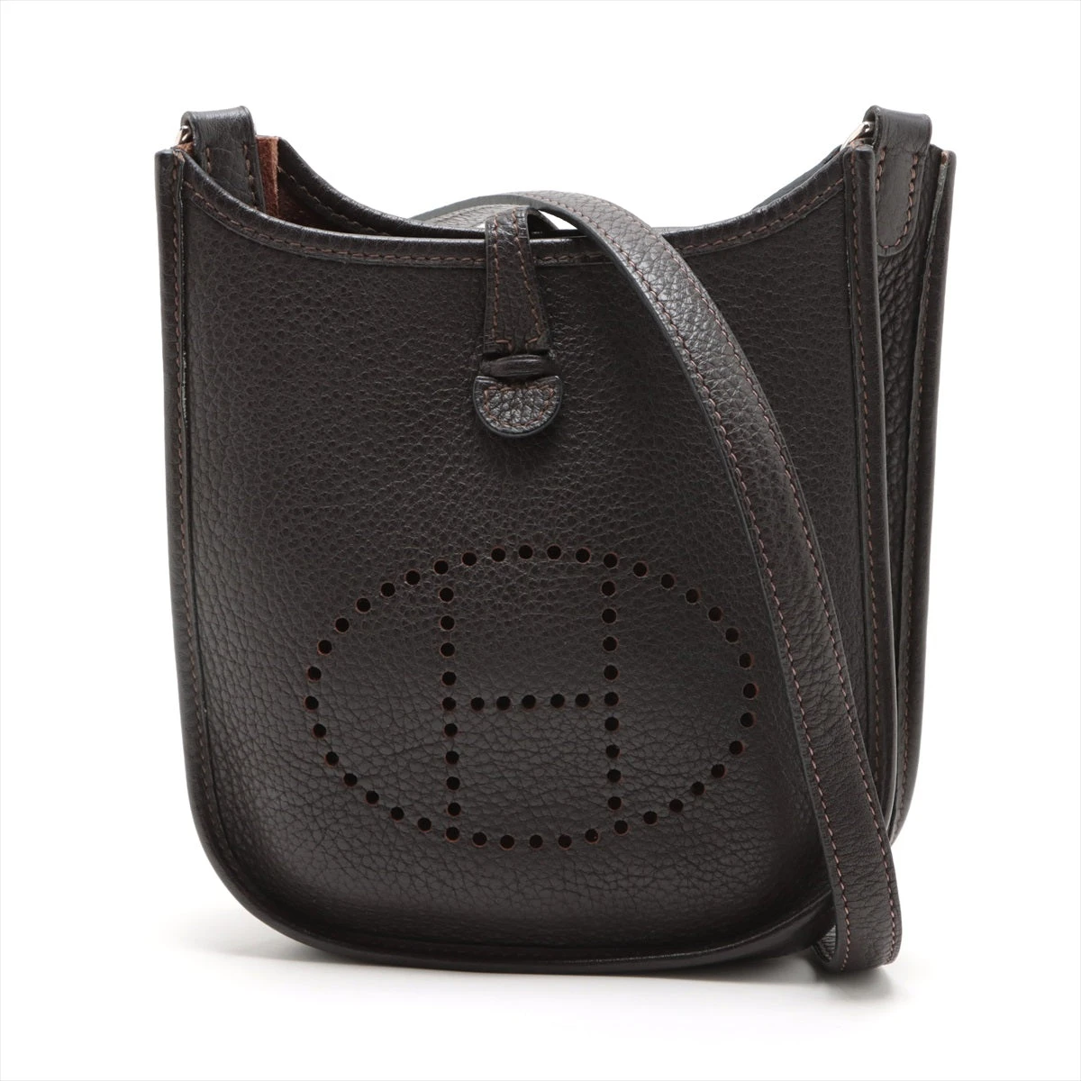エルメス エブリンTPM トリヨンクレマンス ショコラ シルバー金具 □G:2003年