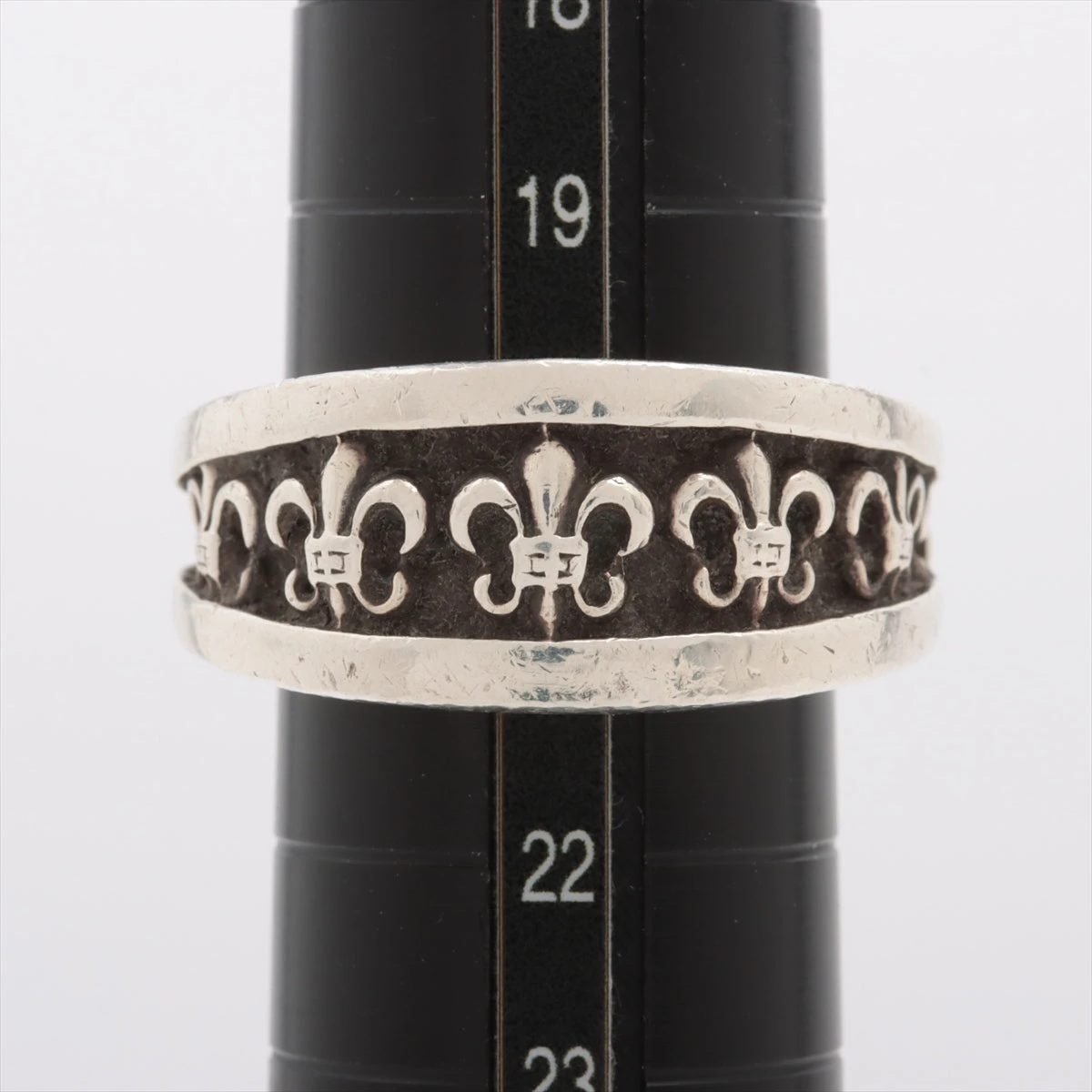 クロムハーツ ナローVバンド リング 925 17.5g BSフレア A2202819