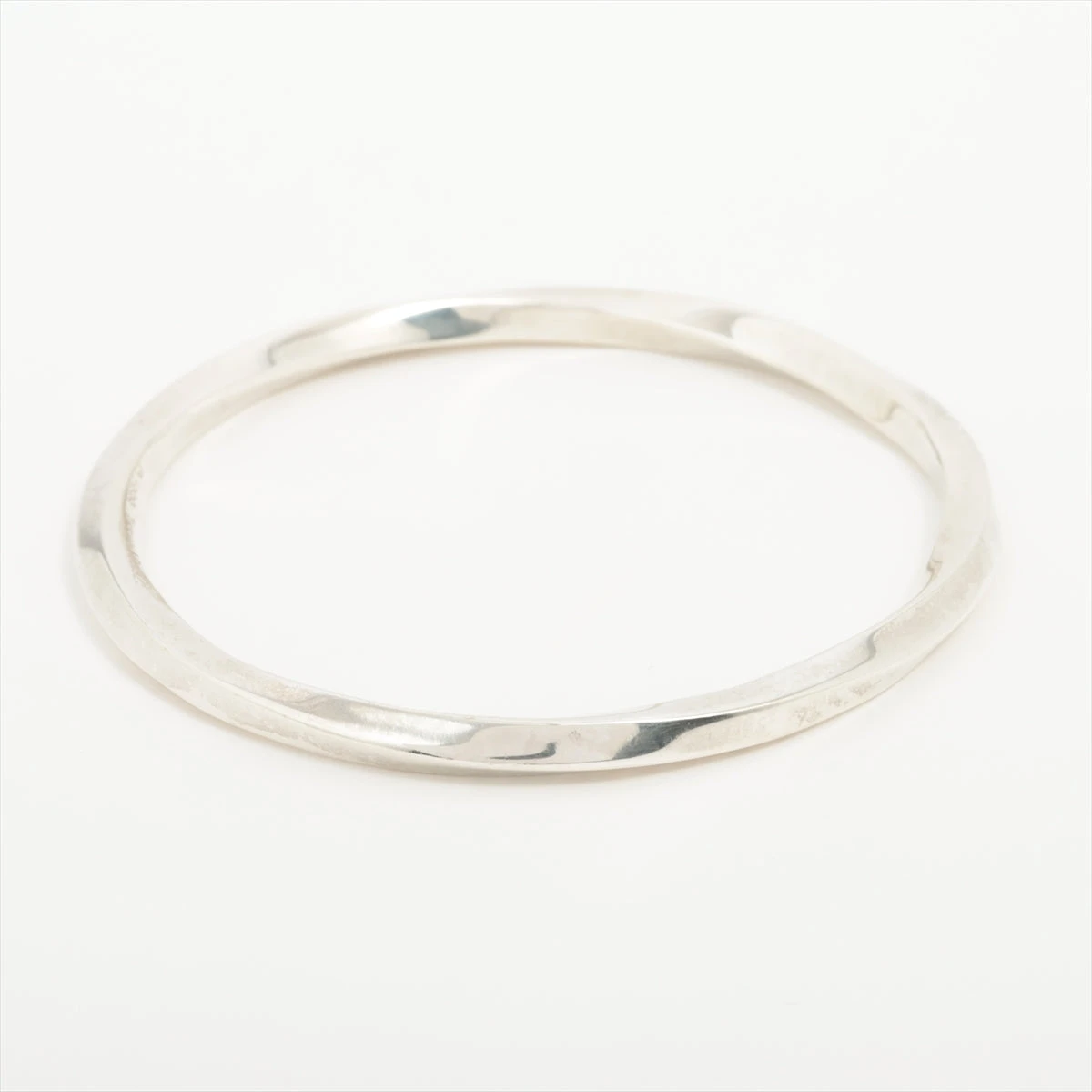ティファニー バングル 925 34.0g シルバー キズ くすみ 変色